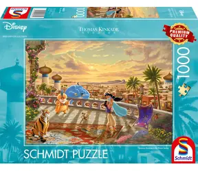 Schmidt Puzzle Disney: Jasmin und Aladdin / 1000 Teile / ab 12 Jahren