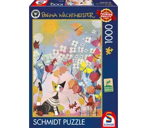 Schmidt Puzzle Gestreiftes Kätzchen / 1000 Teile / Größe 69,3 × 49,3 cm