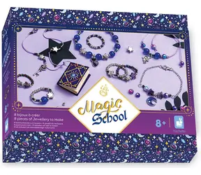 JANOD Kreativset Magische Schmuckschule / Schmuckherstellungsset / Perlen, Kette, Anhänger