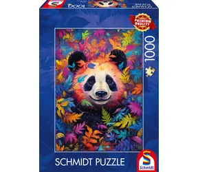 Schmidt Puzzle Panda im Regenbogenwald / 1000 Teile / ab 12 Jahren