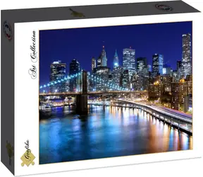 GRAPHICS Puzzle Night New York, USA / 2000 Teile / 98 x 69 cm