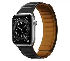 Hurtel Magnetarmband schwarz / Armband / Apple Watch 41 mm / Magnetverschluss