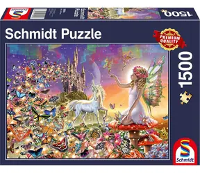 Schmidt Puzzle Magisches Feenland / 1500 Teile / 83,6 x 58,8 cm