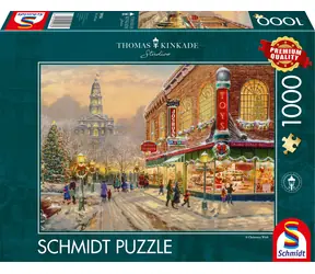 Schmidt Puzzle-Weihnachtskarte / 1000 Teile / ab 12 Jahren