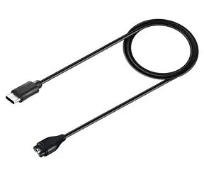 Hurtel Magnetisches Ladekabel für Garmin, schwarz / Ladekabel / USB-C