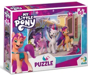 DODO Puzzle My Little Pony: In der Stadt / 60 Teile / 32 x 23 cm
