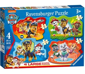 Ravensburger Puzzle Paw Patrol 4in1 / 10+12+14+16 Teile / 35 x 25 cm