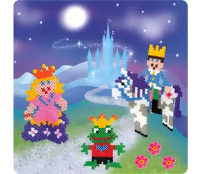 PLAYBOX Bügelperlen-Set 3D Märchen mit Prinzessin / 4000 Teile / ab 5 Jahren