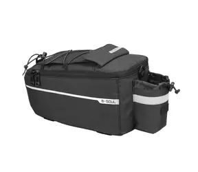 Hurtel WYA26Y0S Thermotasche für Fahrradträger, schwarz / Fahrradtasche / Thermoisoliert / Mit Schultergurt