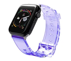 Hurtel Silikonarmband, helllila / Armband / Apple Watch 42/44 mm / Silikon