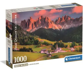Clementoni Puzzle Magische Dolomiten / 1000 Teile / ab 14 Jahren