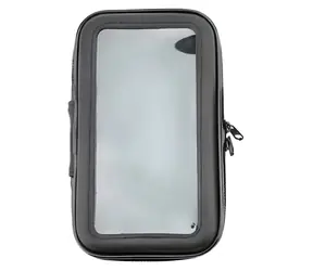 Hurtel Wasserdichte Handyhalterung für Fahrrad/Motorrad XL schwarz / Handyhalterung / universell / max. Handygröße 165×80 mm