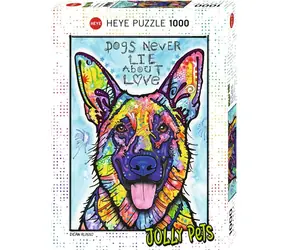 HEYE Puzzle Jolly Pets: Hunde lügen nie / 1000 Teile