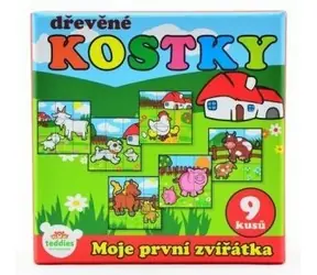 TEDDYS Bildwürfel Meine ersten Tiere / 9 Würfel