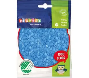 PLAYBOX Aufbügelperlen hellblau / 1000 Stück