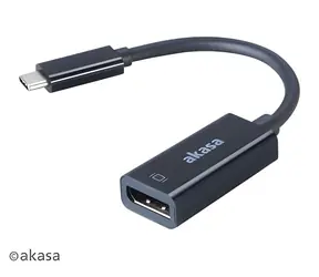 Akasa AK-CBCA05-15BK schwarz / Adapter / USB-C auf DisplayPort