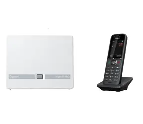 Gigaset N530 IP PRO + S700H PRO weiß/schwarz / Telefonset / DECT/IP / 2,4"-Display / Bluetooth
