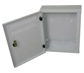 Xtendlan Rack 300×110×380 mm grau / Wandhalterung / 10" / 1,7 HE