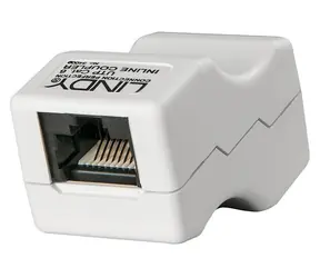 Lindy RJ-45 Inline-Stecker UTP Cat6 grau / Stecker / RJ-45 / UTP / Cat 6