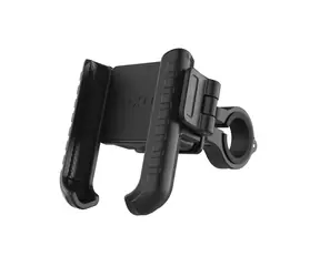 FIXED Bikee Anti-Shock schwarz / Handyhalterung für Fahrrad und Motorrad / Antivibrationsmodul / Lenker 20-32 mm