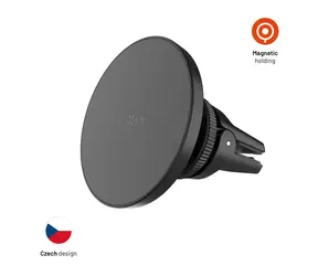 MagCircle-Autohalterung, schwarz, magnetisch, MagSafe- FIXED , für Lüftungsschlitze