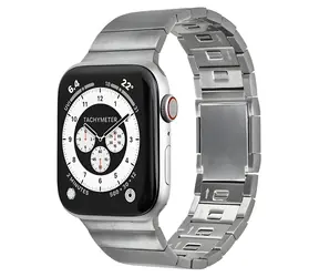 LAUT Links 2 silber / Armband / für Apple Watch 44-49 mm