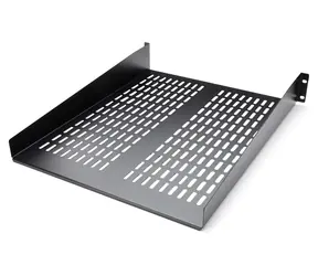 StarTech Rack-Einschub 2U schwarz / Rack-Einschub / 19" / Tragfähigkeit 22,6 kg / Tiefe 55,9 cm