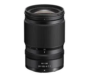 Nikon Zoom- Nikkor Z 24-105 mm 1:4-7,1 / Objektiv / FX / Nikon Z-Bajonett / variable Brennweite