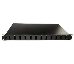 Xtendlan 19"-Glasfaserverteilerkasten 12x SC Duplex / Glasfaserverteilerkasten / 24 Glasfaseranschlüsse / Einziehbar
