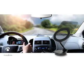 Nedis Magnetische Autohalterung für Handys / Kfz-Halterung / 360° drehbar / Universal / MagSafe