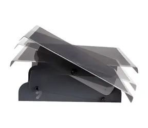 Fellowes Heavy Duty Professional Fußstütze, schwarz, höhenverstellbar, rutschfest, Stahl