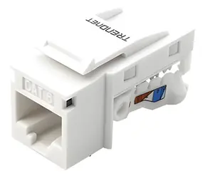 Trendnet TC-K50C6 weiß / Stecker / RJ45 / CAT6 / UTP / 180° / Werkzeuglos / 50 Stück.