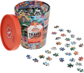 Ridley's Games Puzzle Bucket List: 50 atemberaubende Reiseziele / 1000 Teile