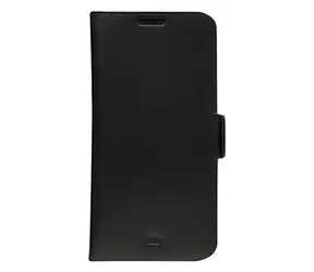 dbramante1928 Copenhagen Slim schwarze Hülle mit Klappe / Vollnarbenleder / für Samsung Galaxy S22