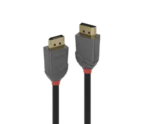 Lindy Anthra Line DisplayPort 1.4 schwarz / Verbindungskabel / DisplayPort - DisplayPort / 3 m / 8K / 60 Hz