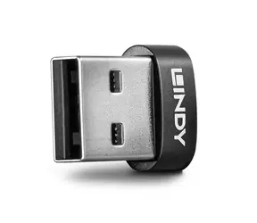 Lindy USB-A - USB-C schwarz / Adapter / USB 2.0 / 480 Mbit/s