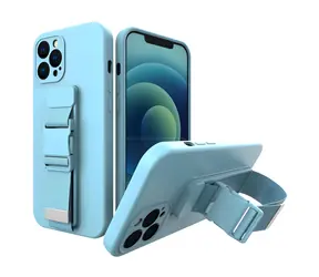 Hurtel Rope Case blau / Schutzhülle / Apple iPhone 8 PLUS/ 7 PLUS