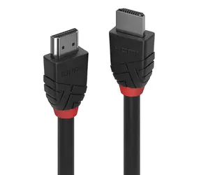 Lindy Black Line schwarzes HDMI-Kabel / 1 m / HDMI 2.0 / 4K 60Hz / 18 Gbit/s