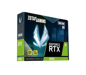 Zotac RTX 3050 Twin Edge OC 6GB / Grafikkarte / GDDR6 / 96-Bit / 1x HDMI + 3x DP / 70W