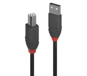 Lindy Anthra Line USB-A - USB-B 10 m / USB-Kabel / USB 2.0 / 480 Mbit/s