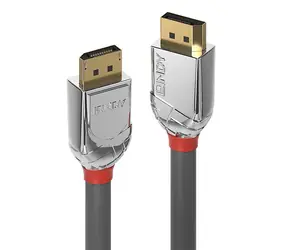 Lindy Cromo Line grau / DisplayPort-Kabel / DisplayPort - DisplayPort / 2 m / 8K 60 Hz / DP 1.4