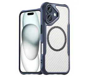 Hurtel Leading Series MagSafe blau / Schutzhülle / Apple iPhone 16 PLUS / Silikon