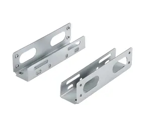 StarTech Adapter 3,5"-HDD auf 5,25"-Einbauschacht silber / Adapter / Metall / 22 mm