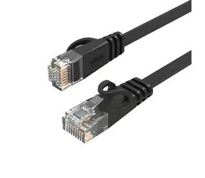 Orico PUG-C6B schwarz / Patchkabel / CAT6 UTP / flach / RJ45-RJ45 / 8 m