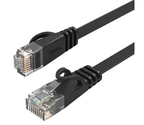 Orico PUG-C6B schwarz / Netzwerkkabel / CAT6 / RJ45 / flach / 20 m