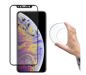 Wozinsky Full Cover Flexi Nano Glass transparent / Hybridglas / Apple iPhone 13 mini / Vollflächig mit Rahmen