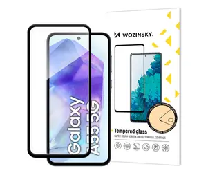Wozinsky Vollflächig verklebtes gehärtetes Glas / Schutzglas / Samsung Galaxy S25 Edge / Vollbild