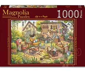 MAGNOLIA Puzzle „Süßer Garten“ / 1000 Teile / 68 × 48 cm