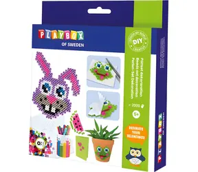 PLAYBOX Bügelperlen Hase und Frosch / 2000 Stück / ab 5 Jahren