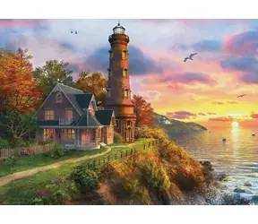 EUROGRAPHICS Puzzle Alter Leuchtturm / 1000 Teile / Größe 68 x 48 cm